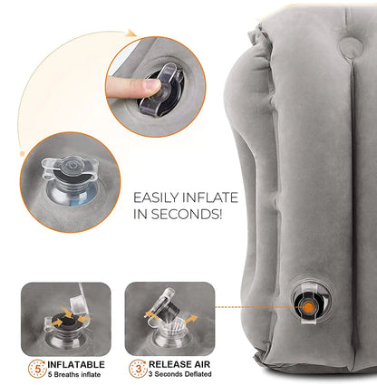 Inflatable Travel Pillow